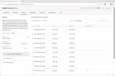 filemaker-server-backup-configuration